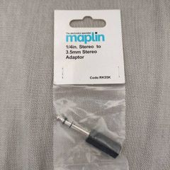 Stereo adaptor 1/4in