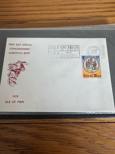 FDC Isle of Man 1978