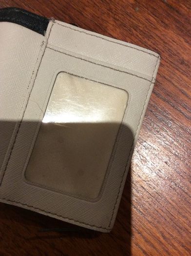 Kate Spade Coin , Credit / Bank Cards with Key Ring and with slot with clear plastic for ID