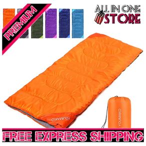 Sleeping Bag for Adults & Kids - Lightweight, Waterproof, Comfortable for Spring, Summer, Fall - Hiking (FREE SHIPPING)