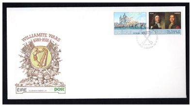 1991 Ireland 300th Anniversary of Williamite Wars Stamps An Post First Day Cover (FDC)