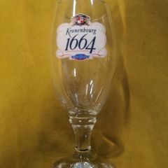 Kronenbourg 1664 glass