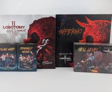 Lobotomy 2: Manhunt Board Game + Expansions Bundle (Like New / Sealed)