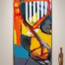 Pair of large original paintings - Tobias Vette (Vetter) Image 4