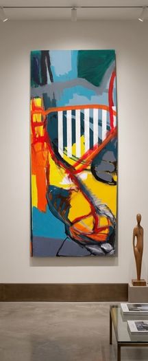 Pair of large original paintings - Tobias Vette (Vetter)