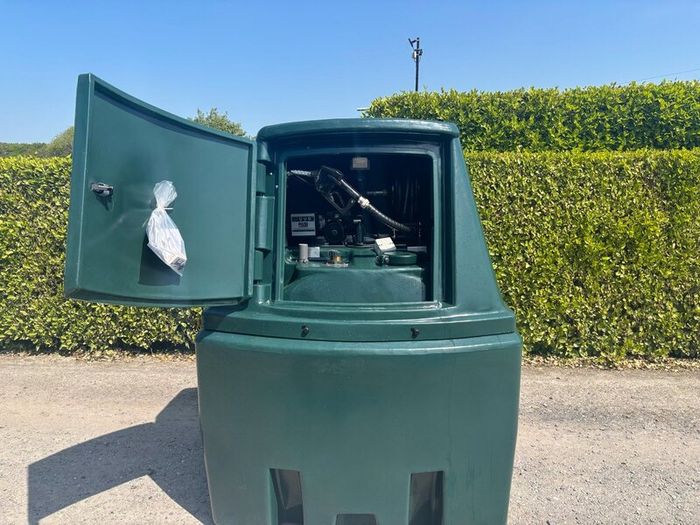 Bund diesel tank