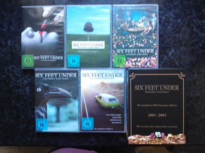 Six Feet Under Complete Dvd Collection Boxset Hbo Drama