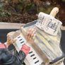 Rare Large Capidimonte Vintage Ceramic Piece Image 5