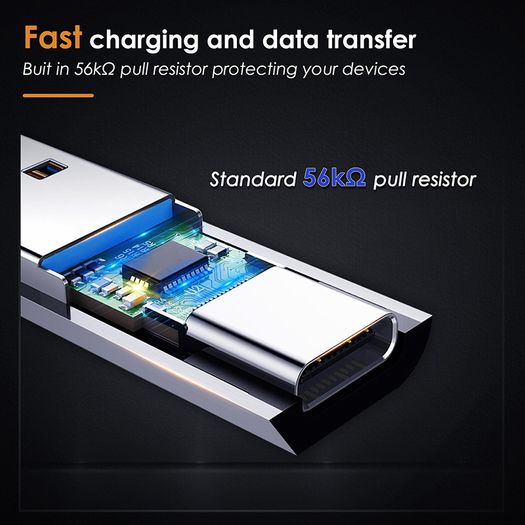 Cabletime Aluminum Alloy USB 3.1 Gen 2 (10 Gbps) Type-C (Female) to Type-A (Male) 60W Premium Adapter Convertor (Brand New/Warranty)