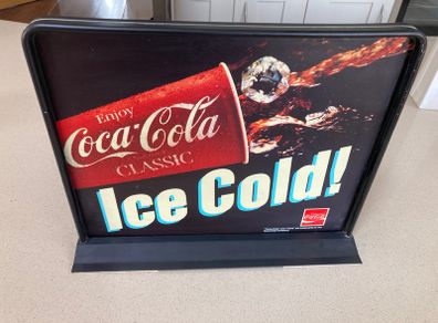 Coca Cola wall Flange Sign