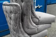 Velvet Grey Dining Chairs