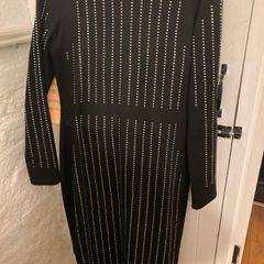 Ladies black sparkly dress