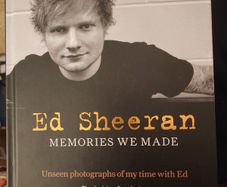 Ed Sheeran Memories We Made. By Christie Goodwin. First Edition Large Volume Hardback With Dustjacket In Good Condition.  38.