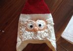 Santa hat. Hand made.
