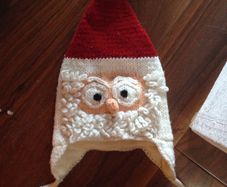 Santa hat. Hand made.