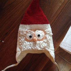 Santa hat. Hand made.
