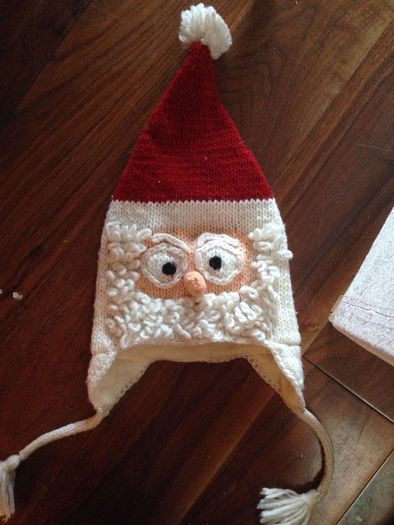 Santa hat. Hand made.