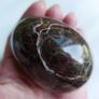Vintage Polished Marble Onyx Stone Eggs X 3 Image 4