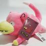 Slowpoke Pokemon official w/tag sticker 30cm Plush Toy Image 3