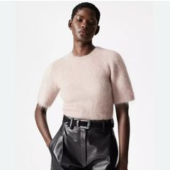 Other Stories brushed knit t shirt