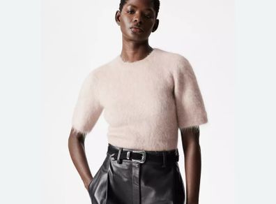 Other Stories brushed knit t shirt