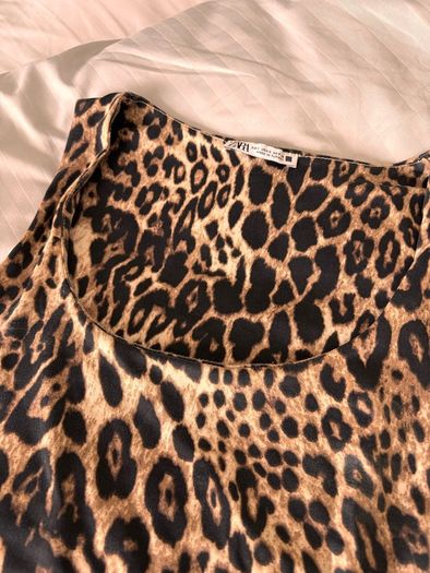 leopard print ladies top