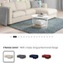Couch - Vimle 3seater L shaped couch with storage Image 4