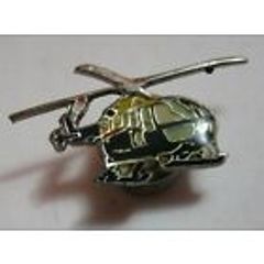 Military Helicopter Squadron Lapel Badge