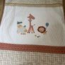 quilt and cot bumper Image 3