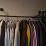 Clothes hanging rail - pipe aesthetic Image 2