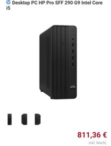 Hp Pro 290 G9 Sff Desktop Pc - I5 12th Gen - 8gb Ram - 256gb Ssd