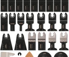 FREE SHIPPING | 28 Pcs Oscillating Saw Blades Set Universal Wood and Metal Multi Tool Blades Quick Release Multitool Accessories for Bosch DeWalt Fein Craftsman Dremel Ridgid Ryobi Makita Milwaukee