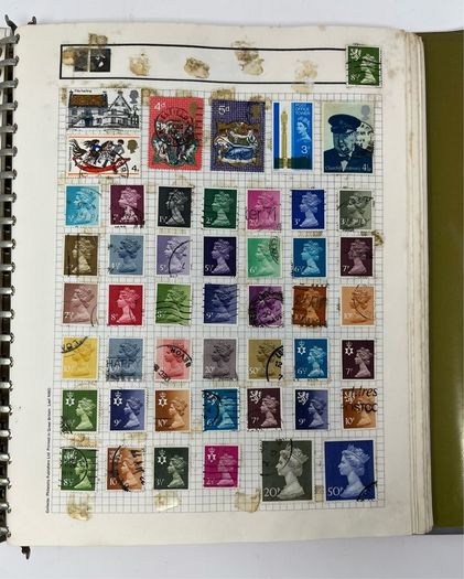 Collection: Used world collection In New World Stamp Album