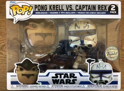 Funko Star Wars: Pong Krell vs Captain Rex (2 Pack)