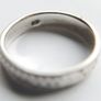 Vintage Hand Engraved Sterling Silver 925 Band Ring Size L1/2 - 2,7g Image 9