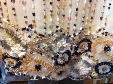BNWT Beautiful Designer beaded Top Size 40