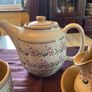 Nicholas Mosse Lavender limited edition from USA.  New Tea set.  . A tea pot , large mug , creamer and sugar bowl Image 6