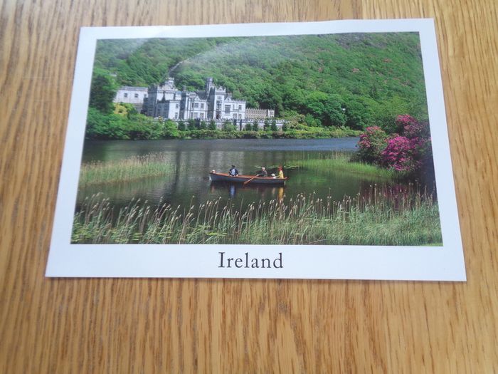 Old Postcard of Kylemore Abbey for Sale