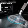 Spray Mops for Cleaning Floors-Microfibre Flat Mop with Sprayer FLoor Mop Wet Dry Floor Mop for House Cleaning with 2 Reusable Replacement Pads and 1 Refillable Bottle Image 2