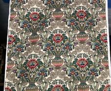 Vintage Sanderson Fabric 10 Metres Cascacs