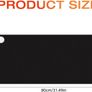 Heated Mouse Pad, Office Decor-Mouse Pad, Warm Desk Pad, Electric Heating Pad with Digital Display & 3 Heating Levels & 3Hours Auto Shut-Off for PC Keyboard Laptop Office and Home Black Image 2