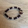 Beautiful Handmade Purple Crystal Angel Bracelet Image 3