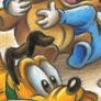 Original Drawing baby Pluto Mickey Minnie Image 3
