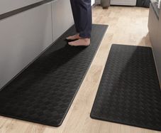 Brand New Kitchen Runner Rug Anti-Fatigue Washable Non-Slip Leather