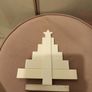 Shabby chic wooden christmas tree Image 3