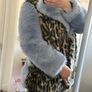 Jakke Faux Fur Coat UK10 Image 6