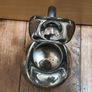 Silver Plated Teapot Vintage Engraved Floral Antique Rustic Decor Victorian Jug Coffee Pot Image 8
