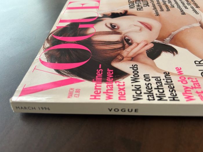 British Vogue Magazines 1996 Priced Individually