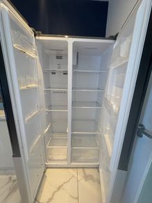Inside of fridge and freeze