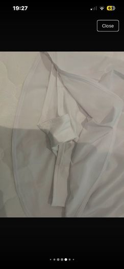 white skirt